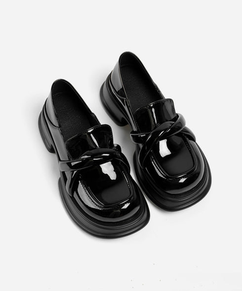 Gloss Chain Loafers