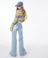 Bloom Stripe Cardigan
