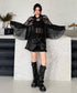 Sheer Gather Volume Top