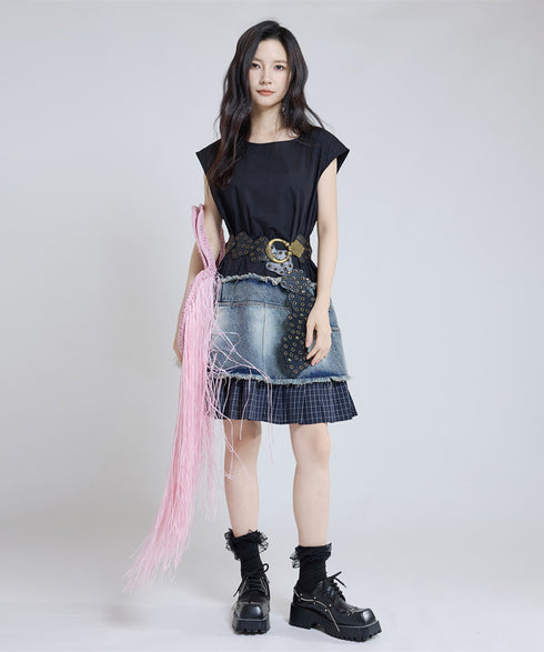 Layer Trim Dress