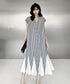 Stripe Veil Dress