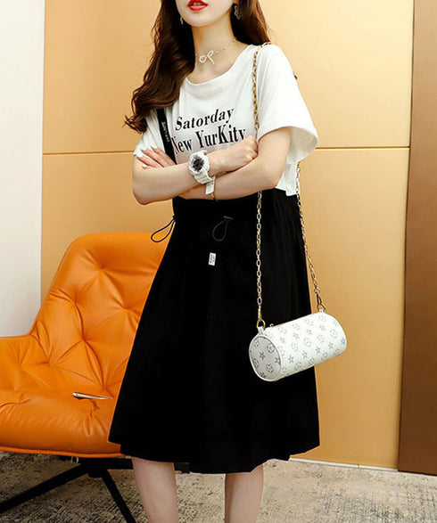 Pleat Flow Dress