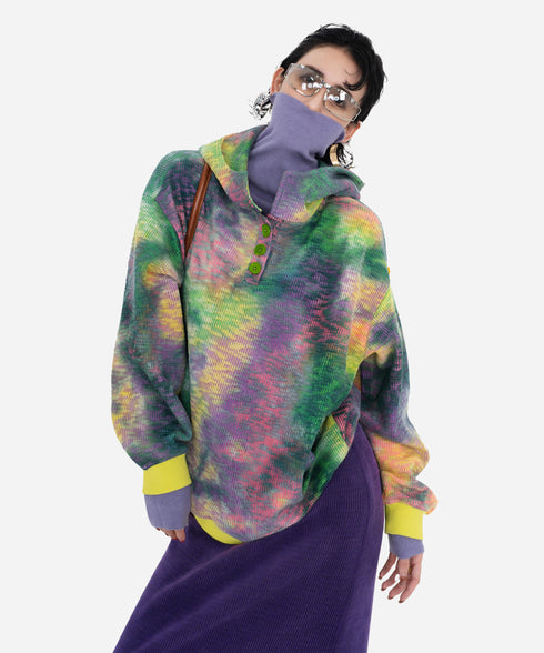 Gradient Knit Pullover