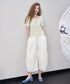 Cloud Hem Balloon Pants