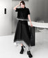 Layer Veil Blouse & Skirt Co-ord