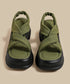 Twist Loop Platform Sandal