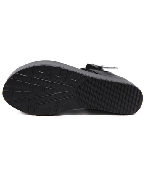 Strap Edge Platform Sandal