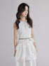 Frill Layered Combination Dress