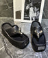 Metal Flow Platform Sandal