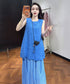 Pleat Ease Dress