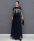 Fringe Veil Top&Skirt Co-ord