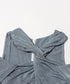 Cross Drape Maxi Dress