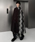Wave Pattern Double Coat