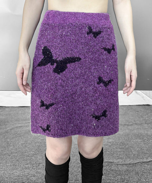 Butterfly Knit Vest&Skirt Series