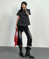 Grid Fold Blouse