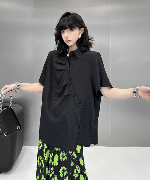 Side Draped Shirt