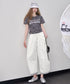Cloud Hem Balloon Pants
