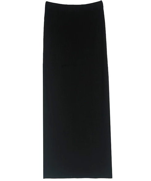 Minimal Rib Long Skirt