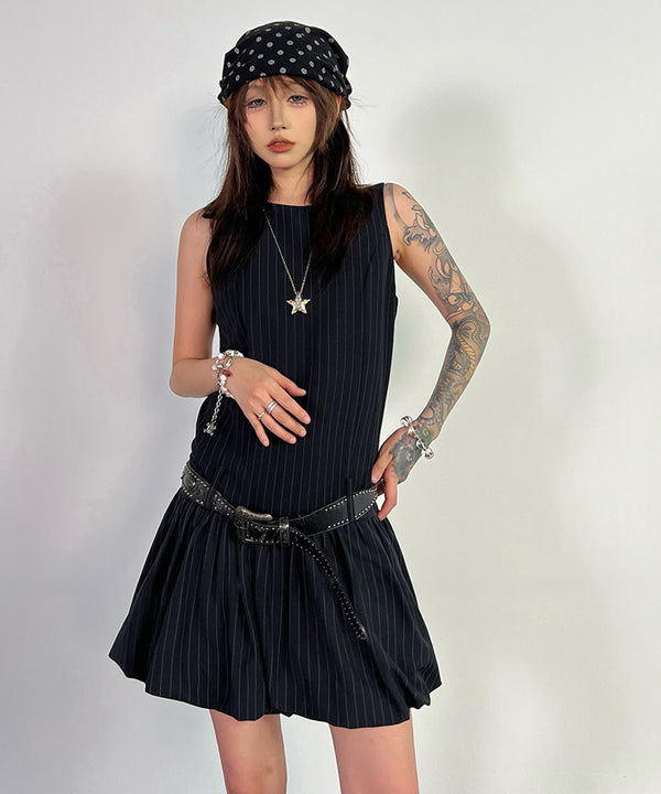 Stripe Bubble Dress