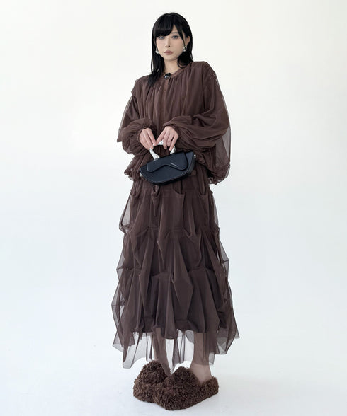 Sheer Volume Gather Tulle Series