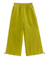 Crinkle Drawcord Wide Pants