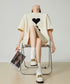 Heart & Club Logo Top
