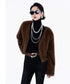 Faux Fur Short Coat