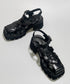 Chunky Buckle Fisher Sandals