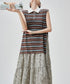 Stripe & Lace Harmony Dress