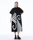 Graphic Flare Shirt Dress