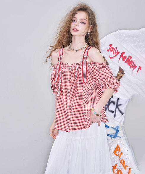 Cherry Picnic Top