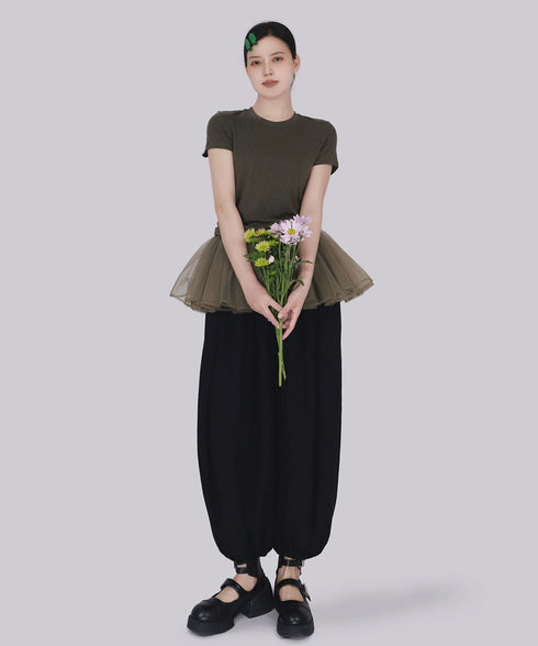 Nuvella Barrel Pants