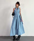 Belt Flow Dress