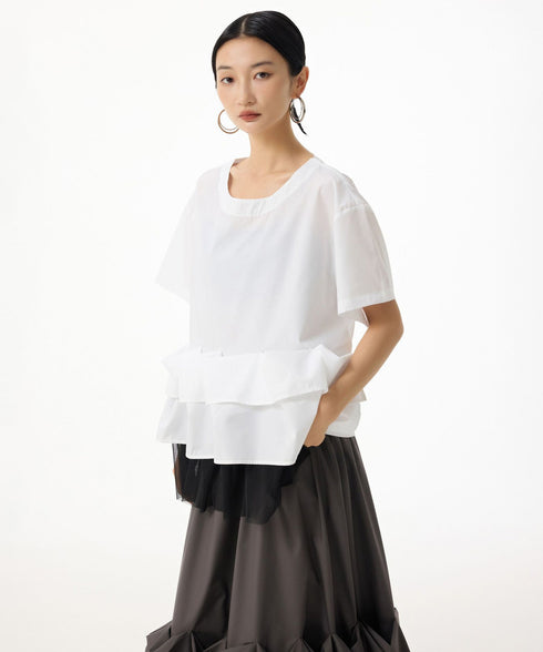 Fold Frill Top