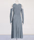 Cross Drape Maxi Dress