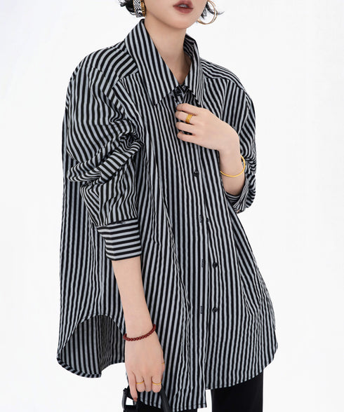 Stripe Oversized Shirt