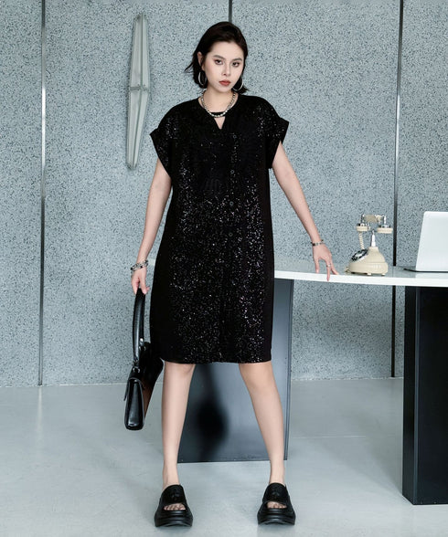 Sequin Dress & Tulle Skirt Co-ord