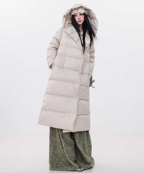 Tweed Tuck Wide Slacks