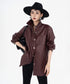 Smooth PU Overshirt