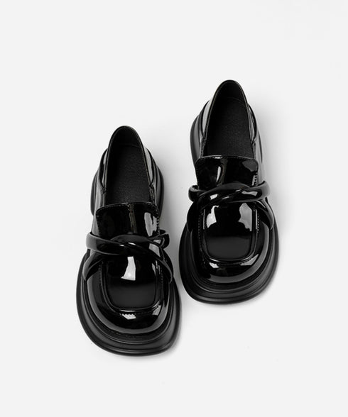 Gloss Chain Loafers