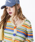 Bloom Stripe Cardigan