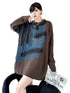 Fringe Gradient Knit Sweater