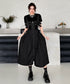 Strap Zip Volume Dress