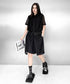 Mesh Layer Blouse & Shorts Co-ord