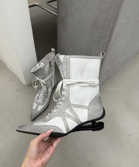 Edge Lace Combat Boots