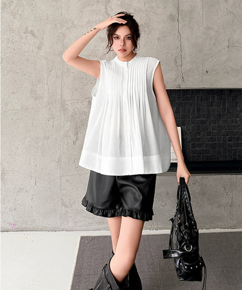 Pintuck Float Blouse