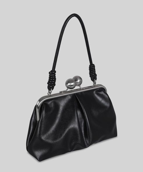 Metal Clasp Soft Bag