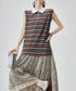 Stripe & Lace Harmony Dress