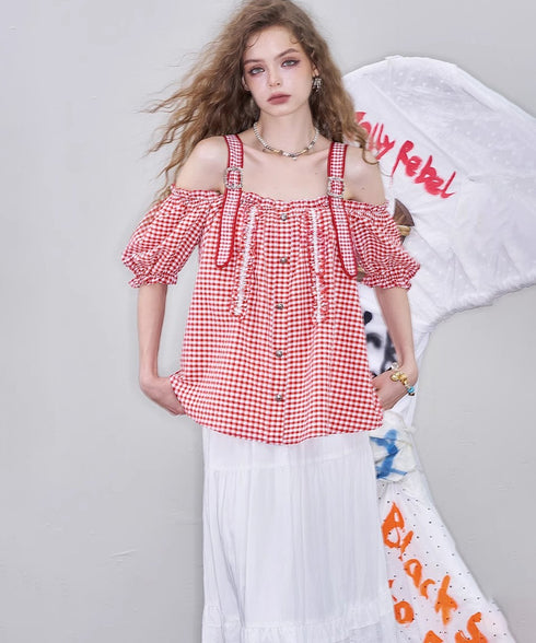Cherry Picnic Top