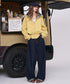 Frill Check Hoodie
